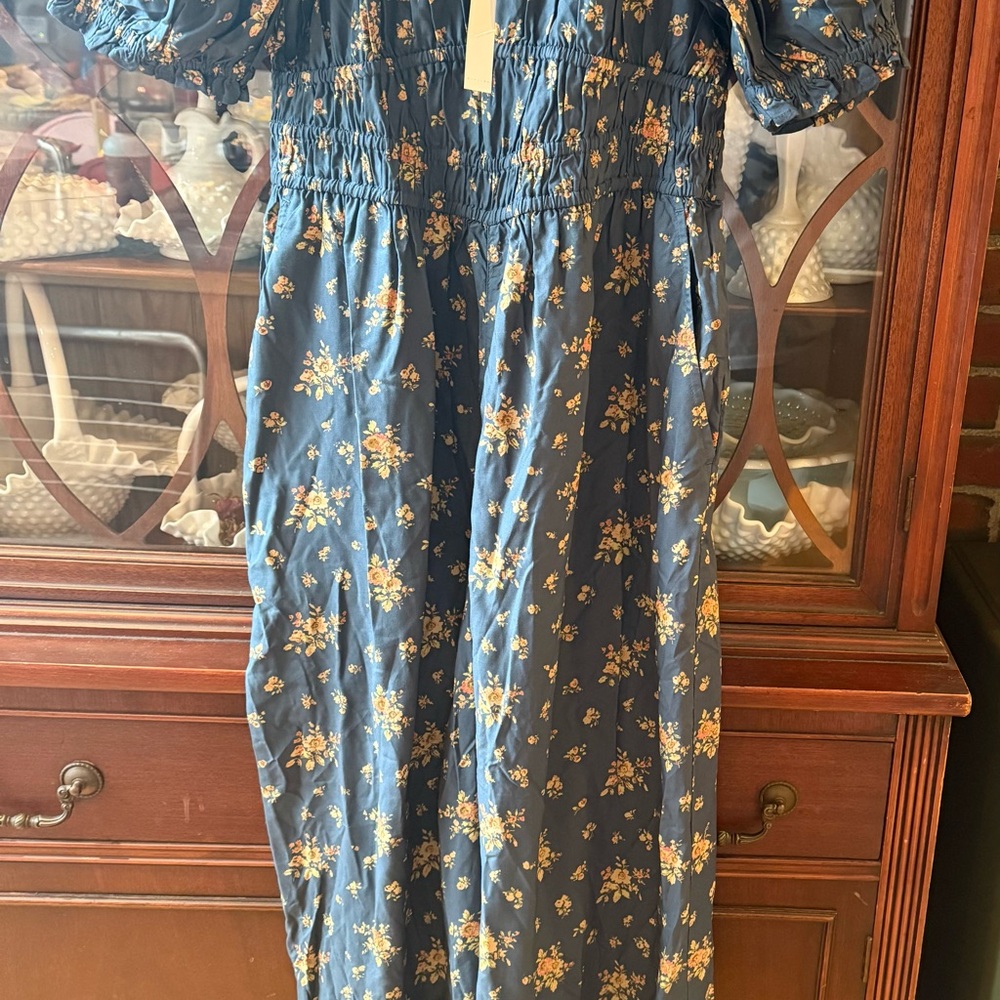 Madewell Jumpsuit in Stem Scatter Print